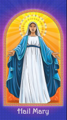 Prayer Card - Hail Mary - Pack of 10